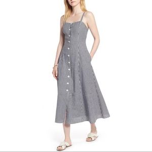 1901 Gingham Midi Dress